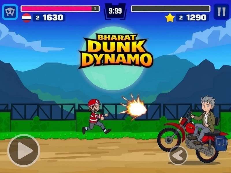 Bharat Dunk Dynamo Gameplay Screenshot